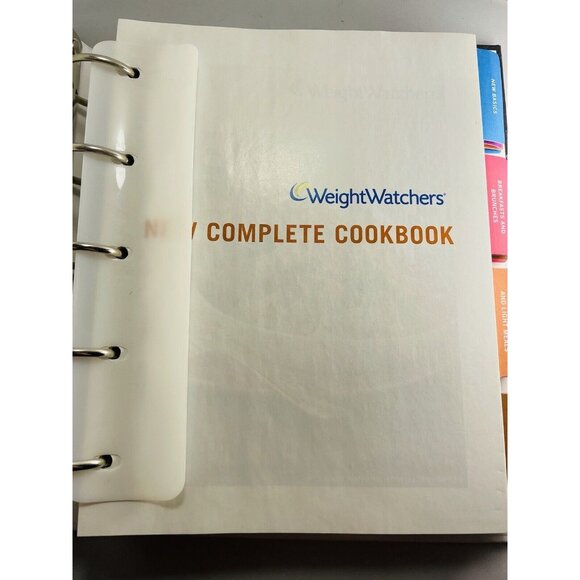 Weight Watchers New Complete Cookbook with Point Plus Values Ring Book - Picture 3 of 10